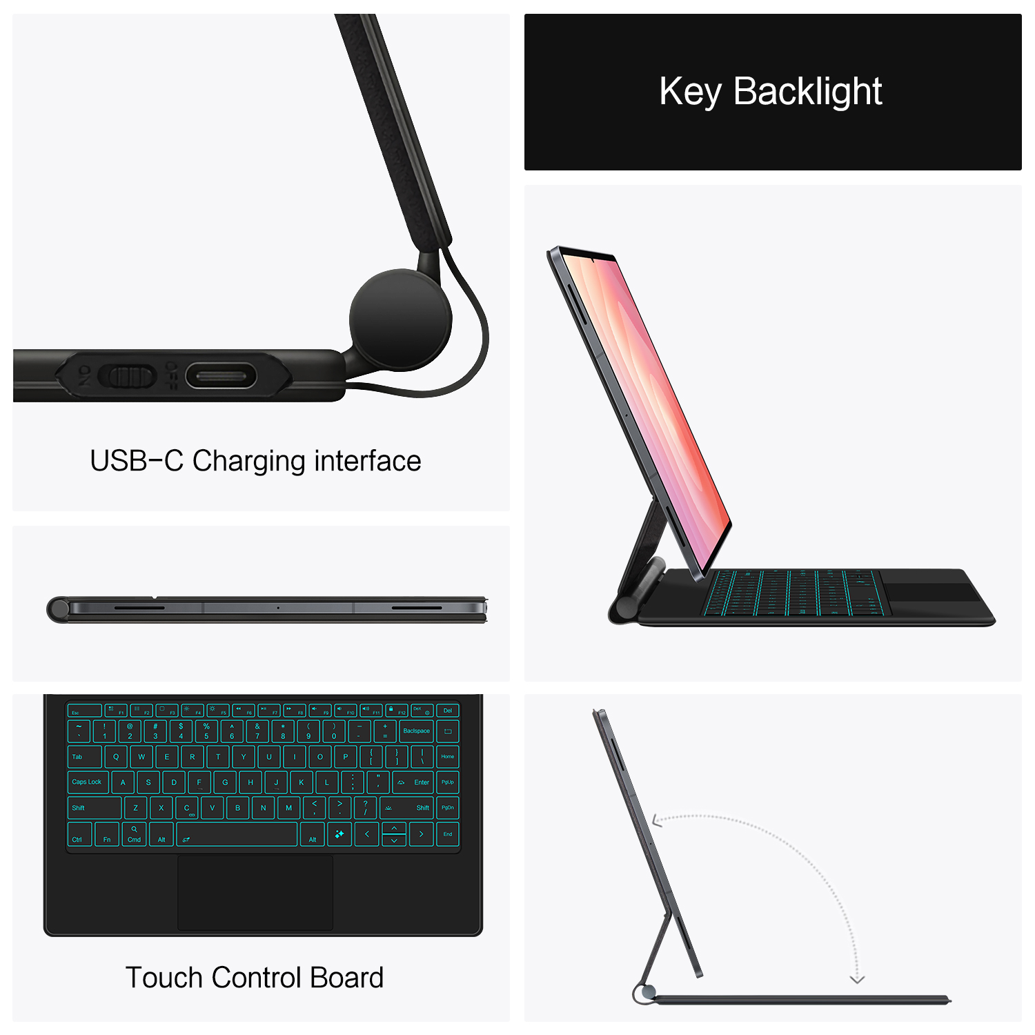 Magic Keyboard Case For Samsun - огляд і ціна Samsung Tablet Keyboard Accessories