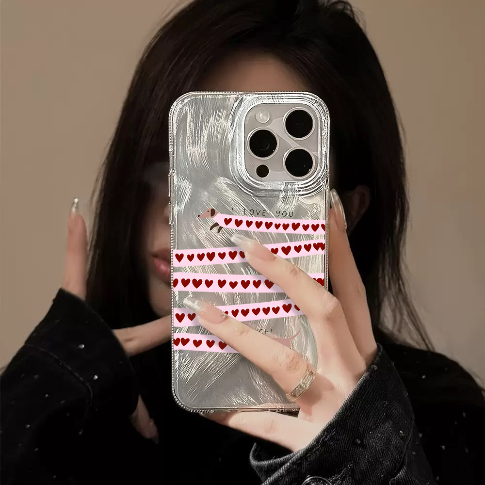 Cute Dachshund Silk Texture Ph - огляд і ціна Samsung Galaxy A55