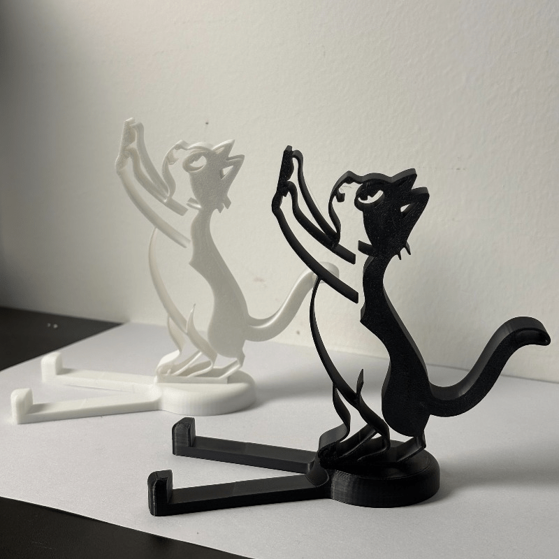 Abstract Hollow Line Cat Phone - огляд і ціна Tablet Phone Accessories