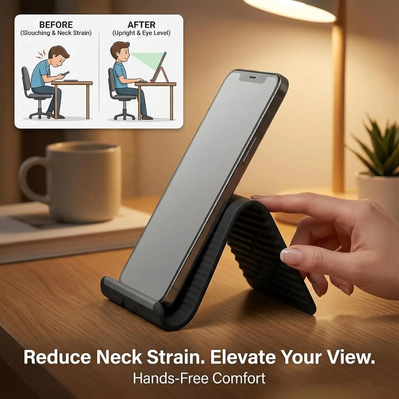 Flexible Foldable Silicone Pho - огляд і ціна Tablet Phone Accessories