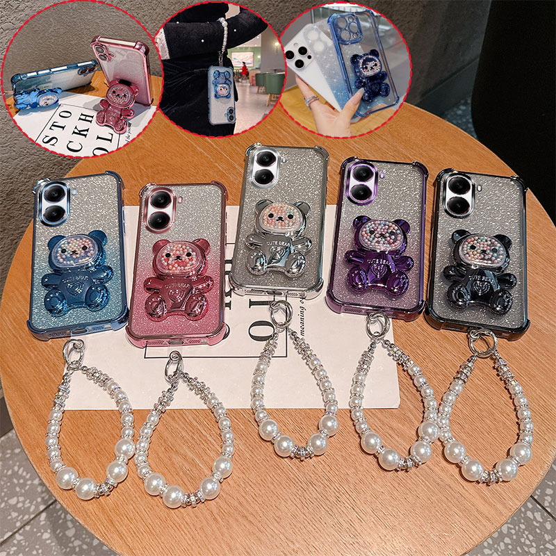 Cute Bear Cartoon Holder Pearl - огляд і ціна Oppo Tablet Accessories