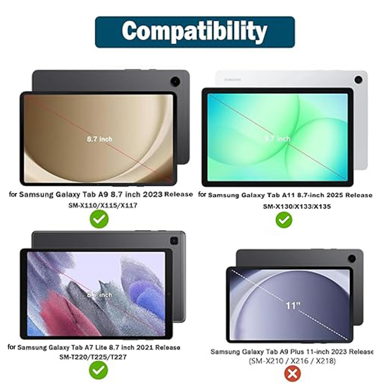 Kids EVA Stand Case for Samsun - огляд і ціна Tablet A9 Accessories