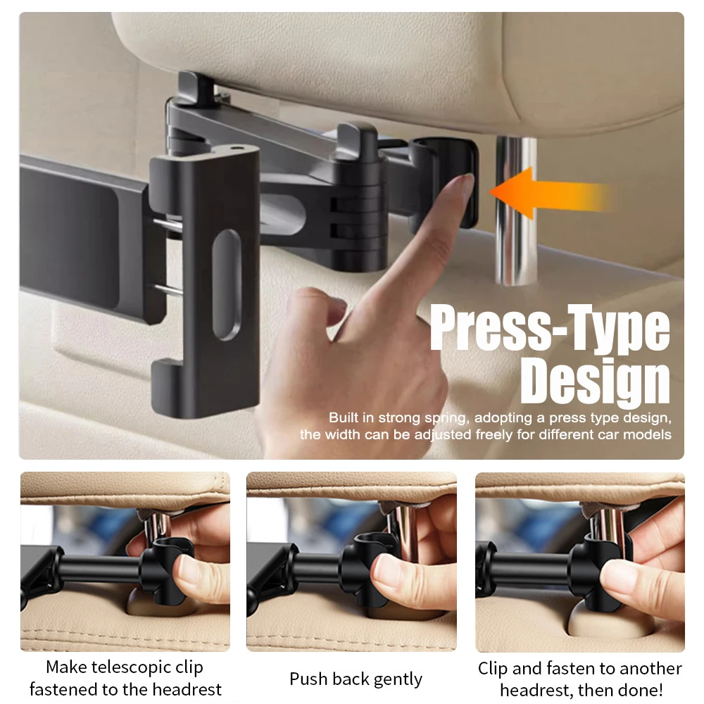 Foldable Car Phone Holder Back - огляд і ціна Tablet Accessories Must Have