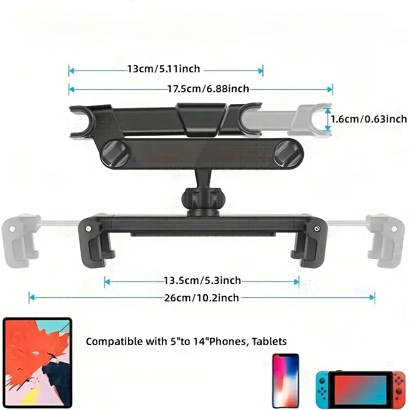 Foldable Car Phone Holder Back - огляд і ціна Tablet Accessories Must Have