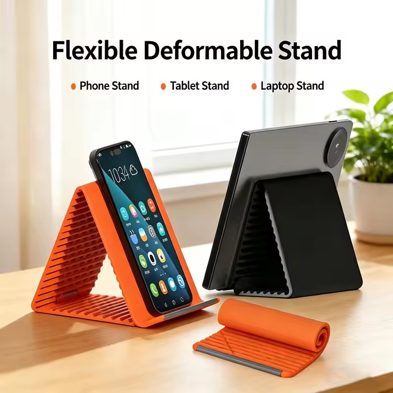 Portable Silicone Mobile Phone - огляд і ціна Tablet Phone Accessories