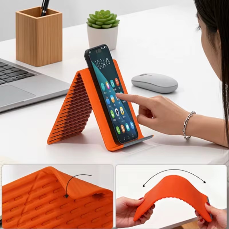 Portable Silicone Mobile Phone - огляд і ціна Tablet Phone Accessories