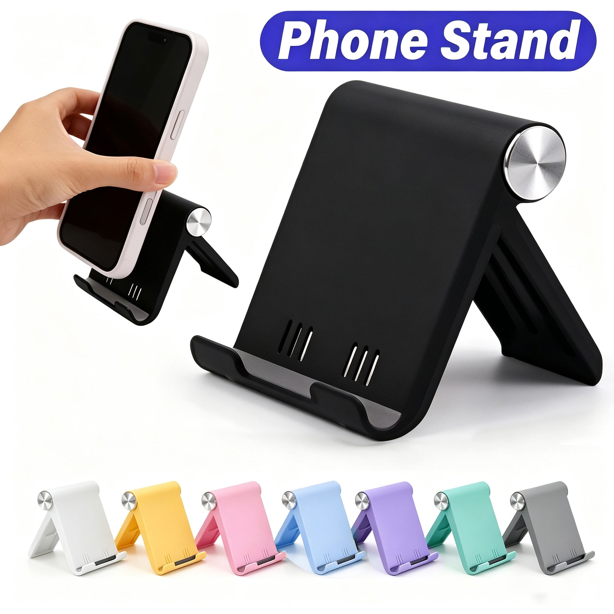 2pcs Foldable Phone Stand, 8 C - огляд і ціна Tablet Phone Accessories