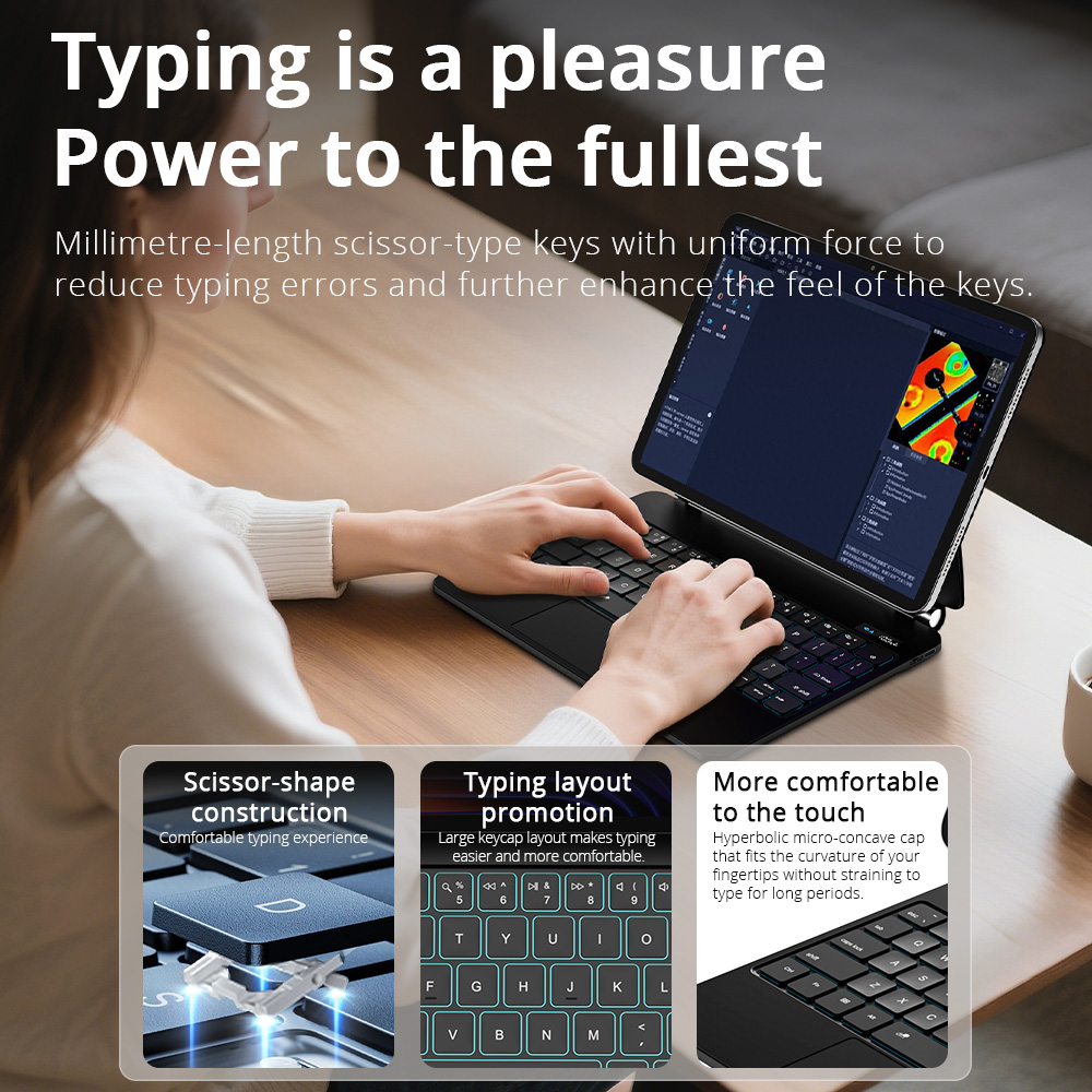 Magic Keyboard Case for Samsun - огляд і ціна Samsung Tablet Keyboard Accessories