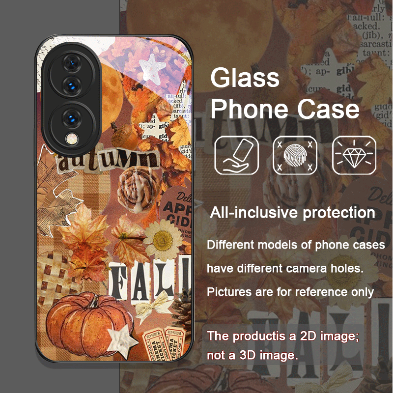 Retro Autumn Leaves Pumpkin Pl - огляд і ціна Huawei Nova 12