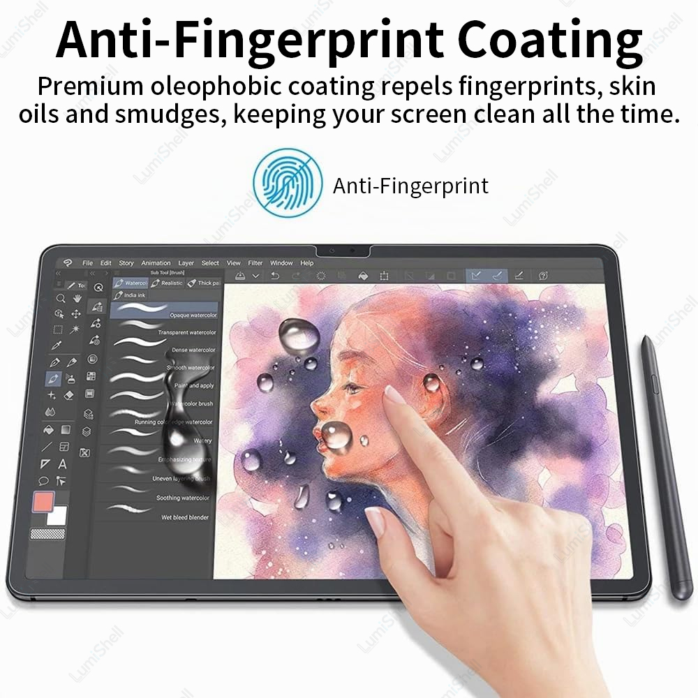 2PCS Paper Feel Screen Protect - огляд і ціна Tablet Accessories Samsung