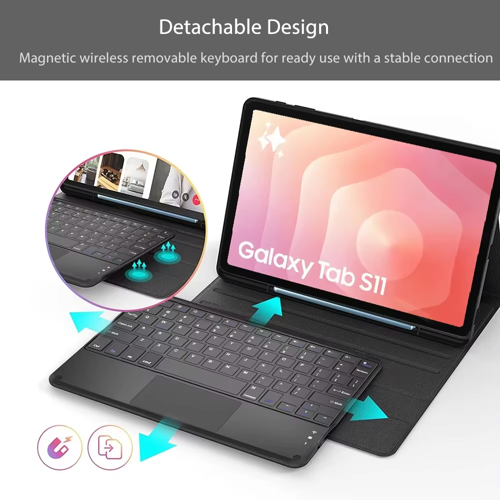Detachable Keyboard Case For S - огляд і ціна Samsung Tablet Keyboard Accessories
